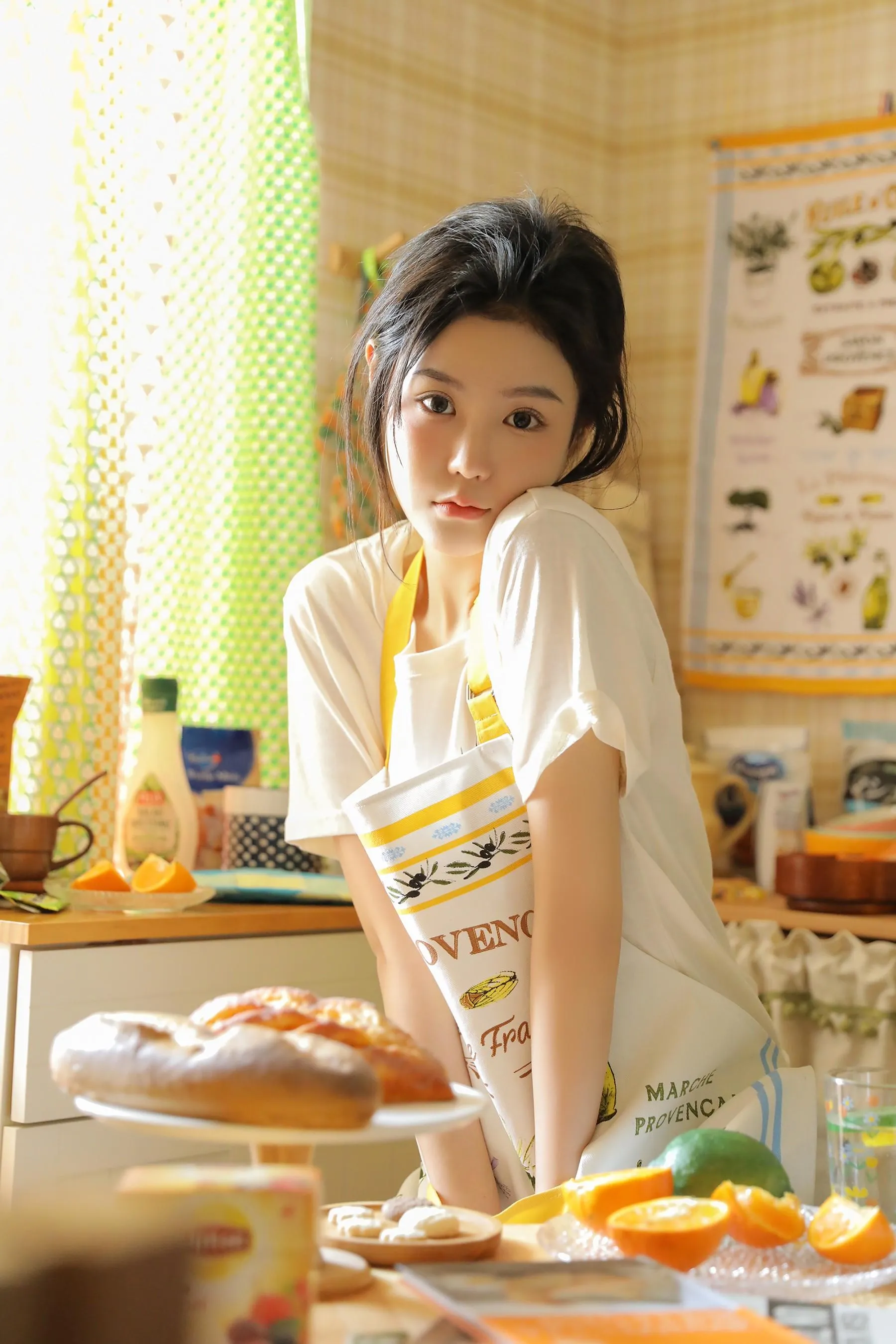 [YITUYU艺图语]2022.07.07 橙味小厨娘 苡萱mua [43P]插图6